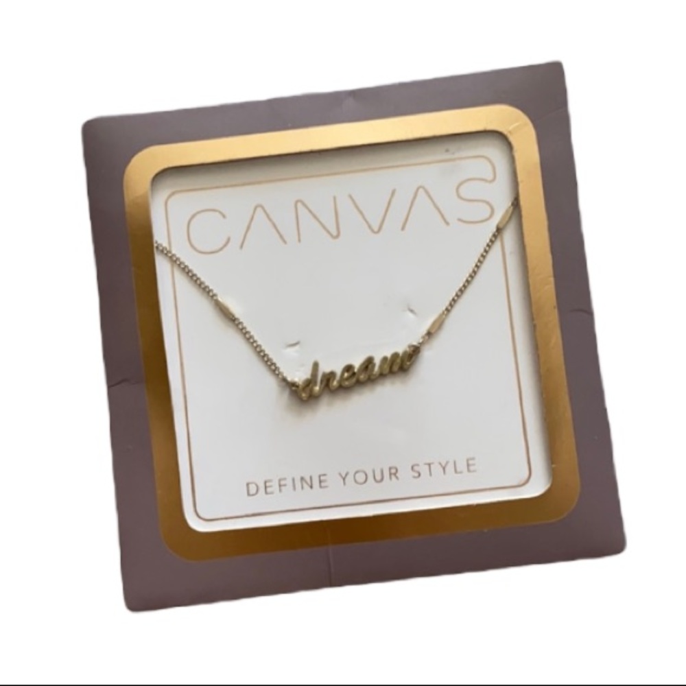 New! CANVAS Dream Necklace